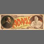 Adams, comédien-mime
