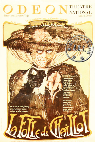 l'affiche originale: La Folle de Chaillot