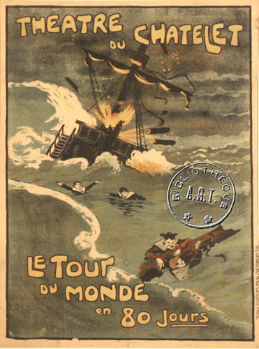 l'affiche originale: Le Tour du monde en 80 jours