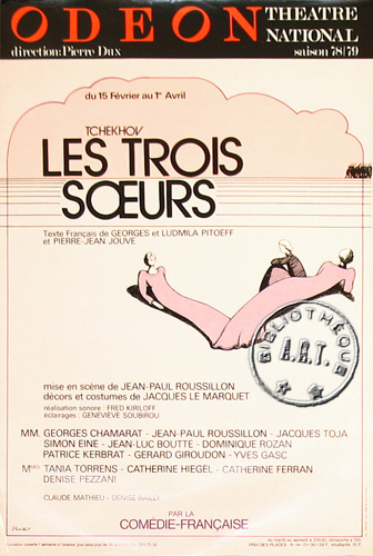 l'affiche originale: Les Trois sœurs