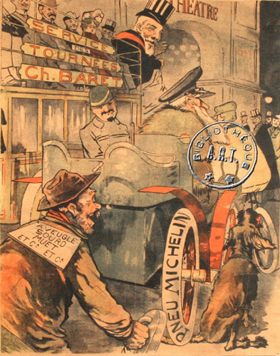 l'affiche originale: Tournées Charles Baret