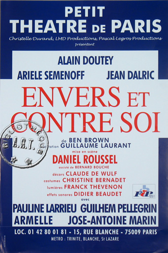 l'affiche originale: Envers et contre soi