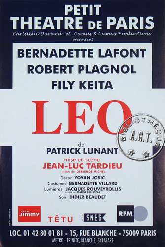 l'affiche originale: Léo