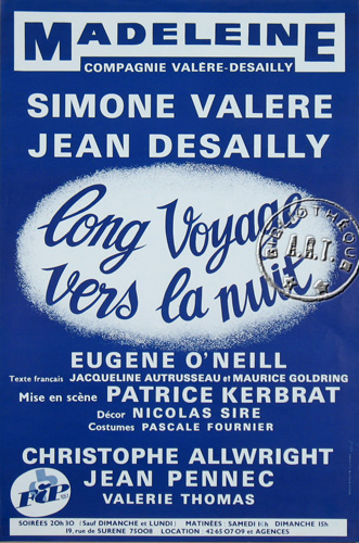 l'affiche originale: Long voyage vers la nuit