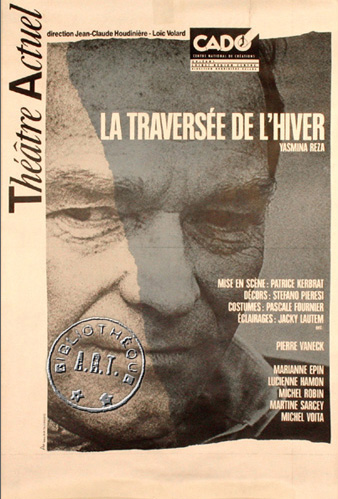 l'affiche originale: La Traversée de l'hiver