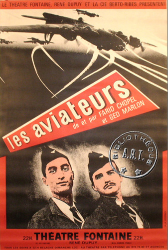 l'affiche originale: Les Aviateurs
