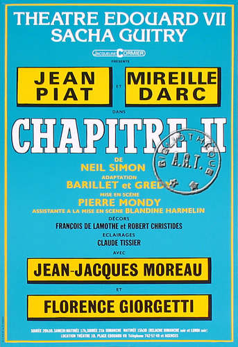 l'affiche originale: Chapitre II