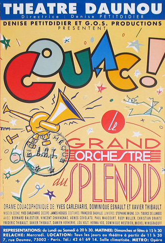 l'affiche originale: Couac !