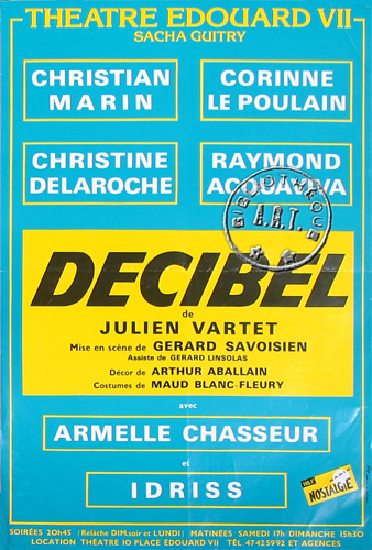 l'affiche originale: Décibel
