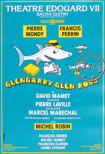 l'affiche originale: Glengarry Glen Ross