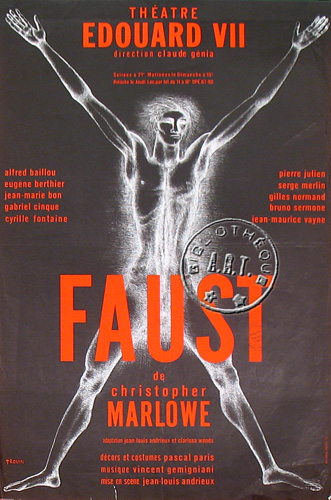 l'affiche originale: Faust