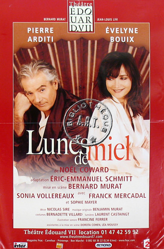 l'affiche originale: Lunes de miel