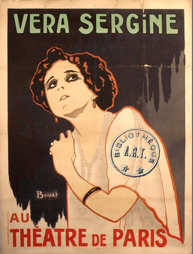 l'affiche originale: Véra Sergine