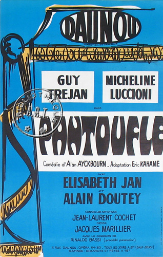 l'affiche originale: Pantoufle