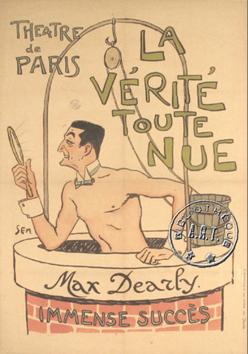 l'affiche originale: La Vérité toute nue