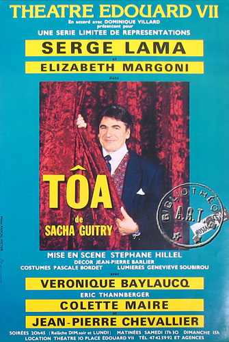 l'affiche originale: Tôa