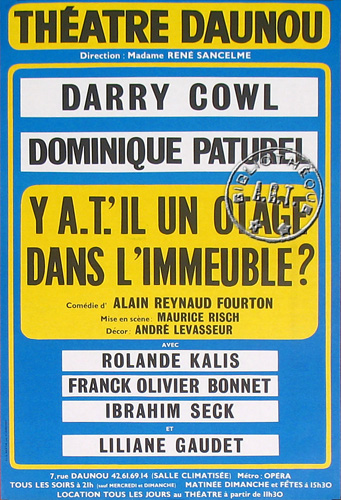 l'affiche originale: Y'a-t-il un otage dans l'immeuble ?