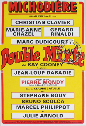 l'affiche originale: Double mixte