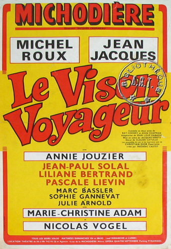 l'affiche originale: Le Vison voyageur