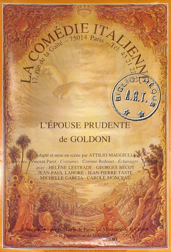 l'affiche originale: L'Épouse prudente