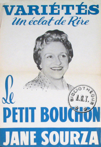 l'affiche originale: Le Petit bouchon