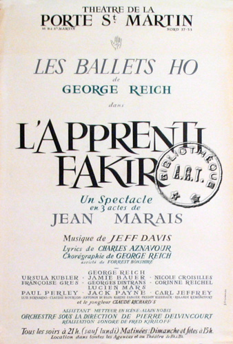 l'affiche originale: L'Apprenti Fakir