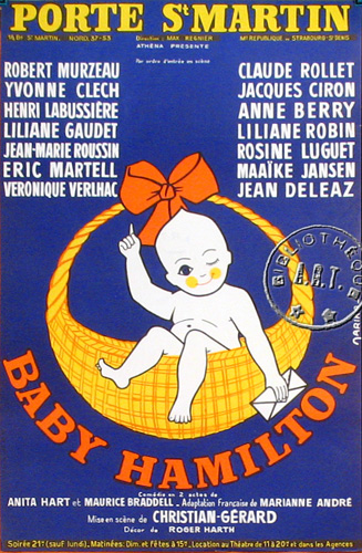 l'affiche originale: Baby Hamilton