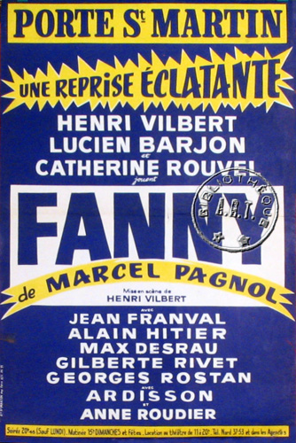 l'affiche originale: Fanny