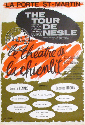 l'affiche originale: The Tour de Nesles