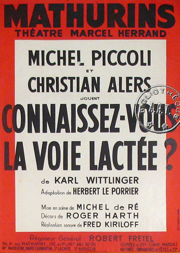 l'affiche originale: Connaissez-vous la Voie Lactée ?