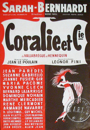 l'affiche originale: Coralie et Cie