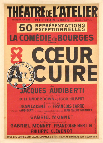 l'affiche originale: Cœur à cuire