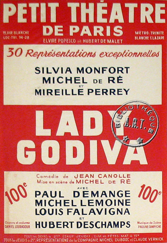 l'affiche originale: Lady Godiva