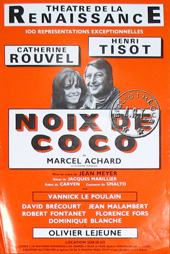 l'affiche originale: Noix de coco