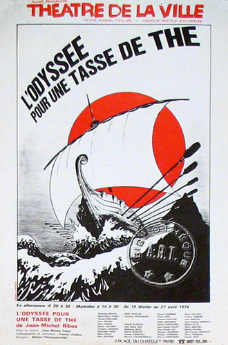 l'affiche originale: L'Odyssée pour une tasse de thé