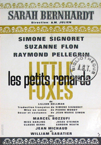 l'affiche originale: Les Petits renards