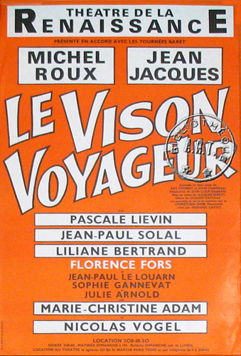 l'affiche originale: Le Vison voyageur