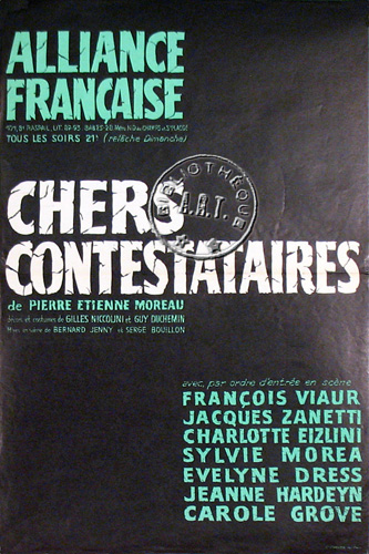 l'affiche originale: Chers Contestataires