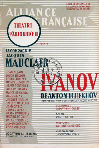l'affiche originale: Ivanov