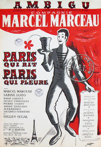 l'affiche originale: Paris qui rit, Paris qui pleure