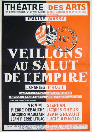 l'affiche originale: Veillons au salut de l'Empire