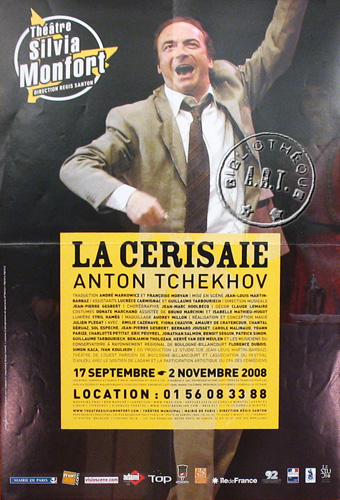l'affiche originale: La Cerisaie