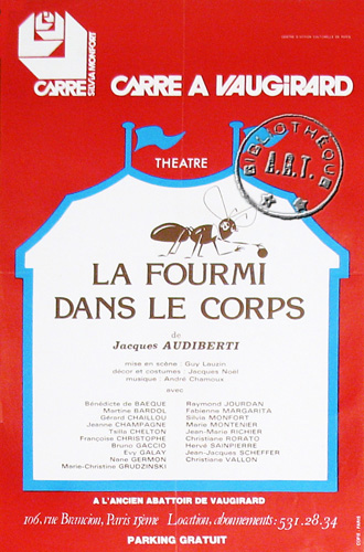 l'affiche originale: La Fourmi dans le corps
