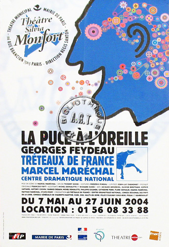 l'affiche originale: La Puce à l'oreille