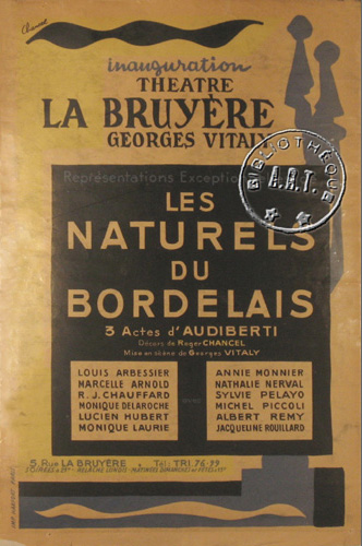 l'affiche originale: Les Naturels du Bordelais