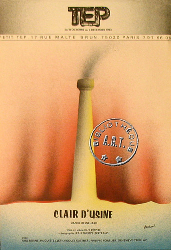 l'affiche originale: Clair d'usine