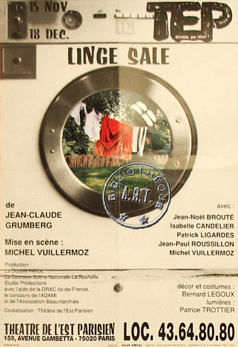l'affiche originale: Linge sale