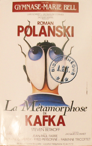 l'affiche originale: La Métamorphose