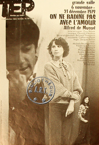 l'affiche originale: On ne badine pas avec l'amour