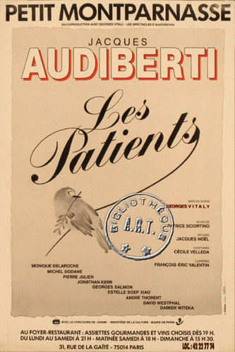 l'affiche originale: Les Patients